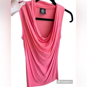 HOST PICK! bobeau salmon colored sleeveless top. Great condition. Size XS.